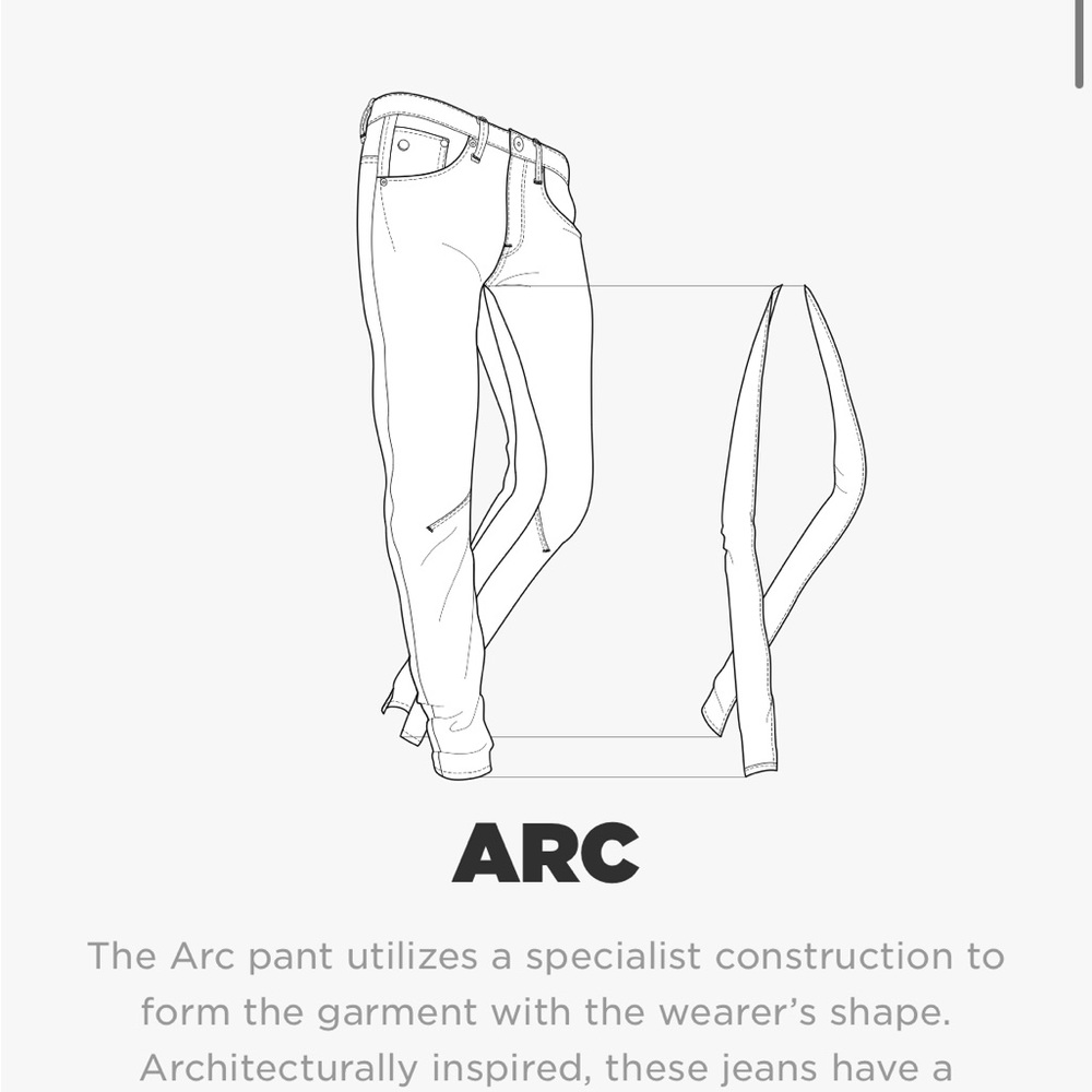 G-Star Raw Arc 3D Mid-Rise Skinny Jean in Black - Picture 9 of 10